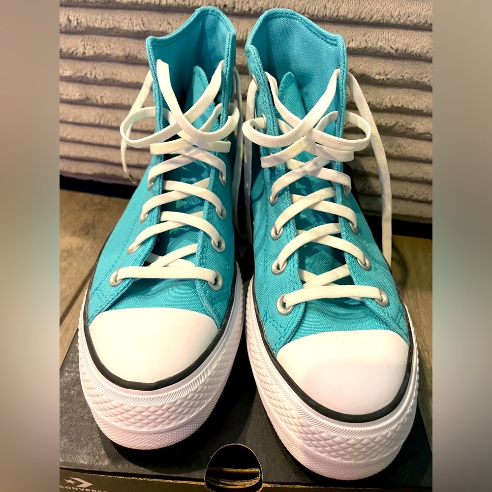 Converse CTAS Lift HI Ocean Drip Women's Shoes Size 8